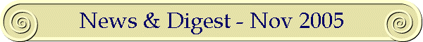 News & Digest - Nov 2005